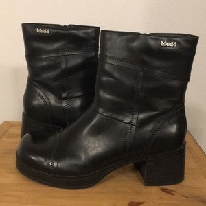 Cute Mudd Ankle Boots Black 9